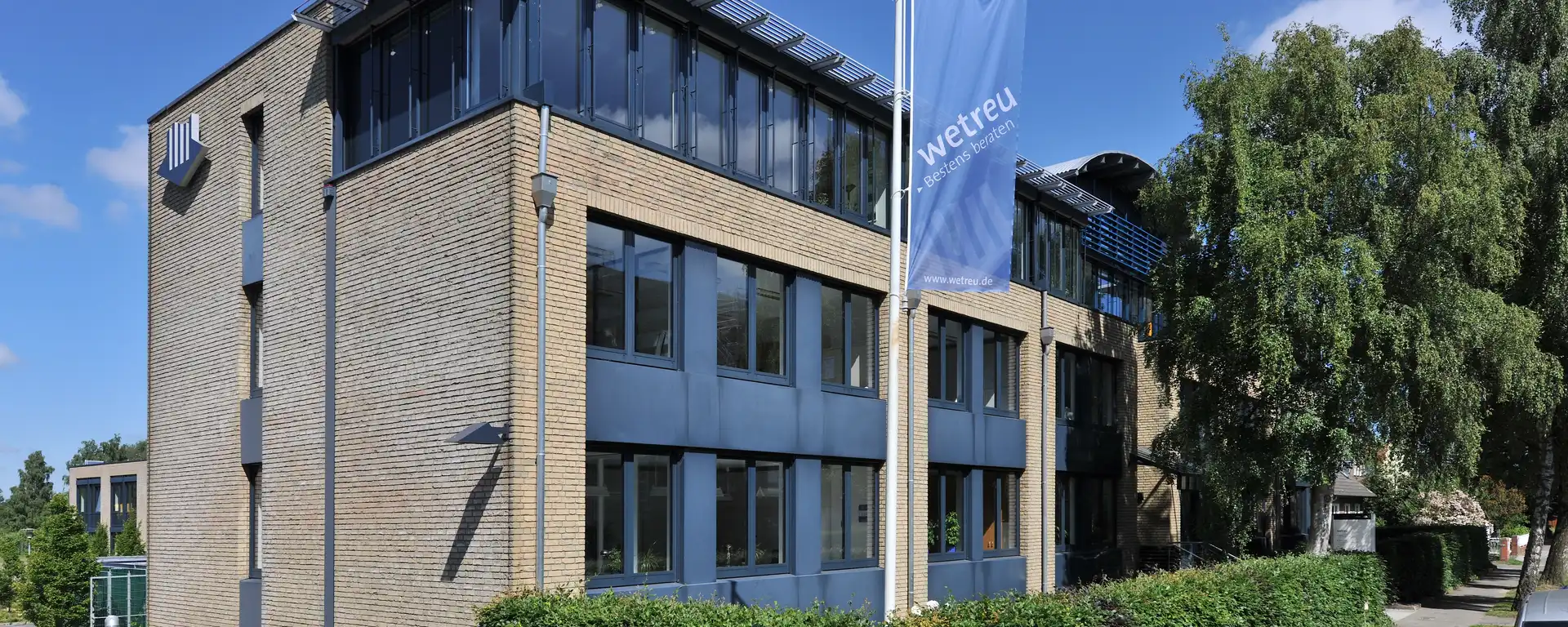 Das Gebäude von wetreu in Kiel