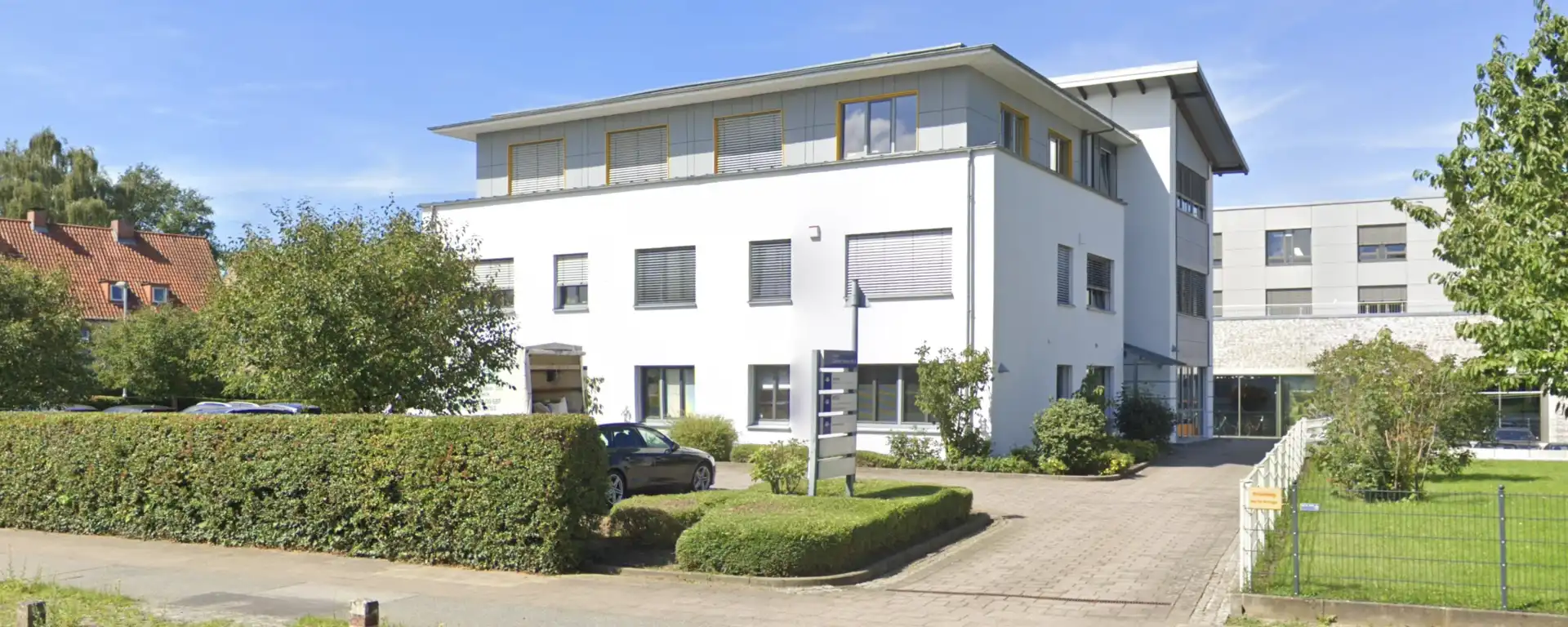 Das Gebäude von wetreu in Lübeck