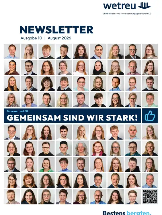 wetreu LBB Newsletter Ausgabe 10